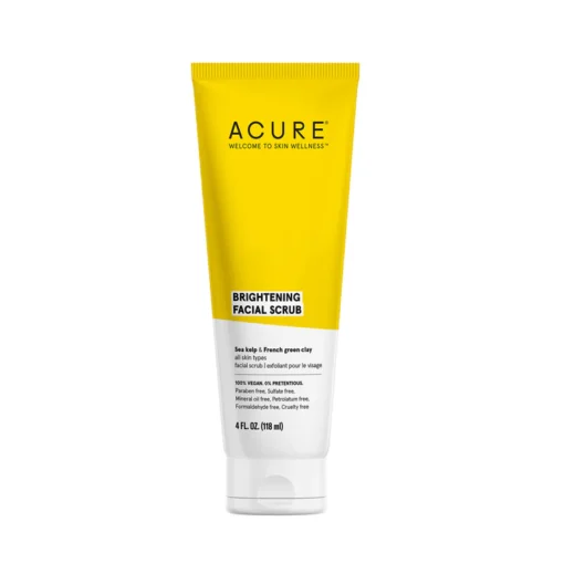 مقشر لتفتيح الوجه Acure brightening facial scrub