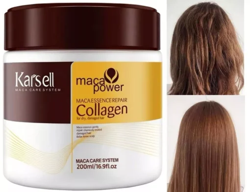 ماسك كارسل كولاجين لاصلاح الشعر العميق بزيت الارجان Karseell Collagen Hair Treatment Deep Repair Conditioning Argan Oil