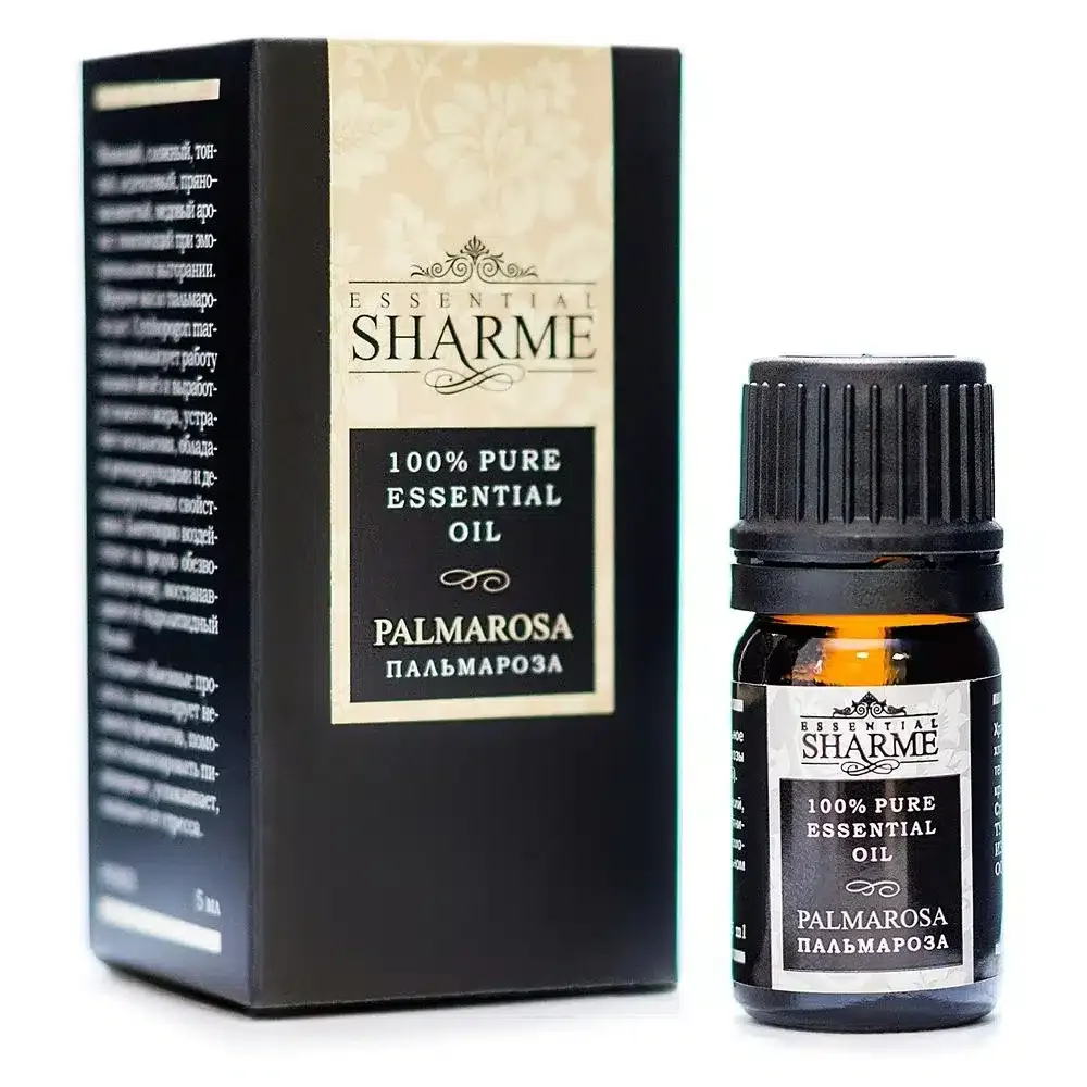 زيت بالما روزا Sharme Essential Palmarosa Natural Essential Oil