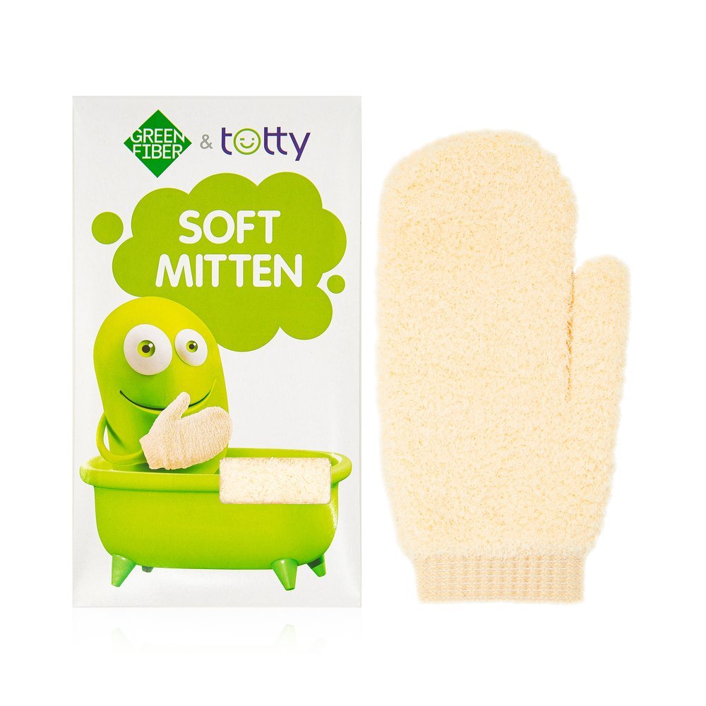 قفاز ناعم للأطفال لون البيجChildren's soft mitten Totty