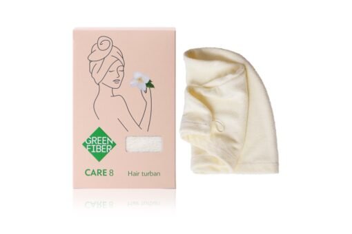 تربان شعر ، حليبي-أبيض CARE 8 HAIR TURBAN